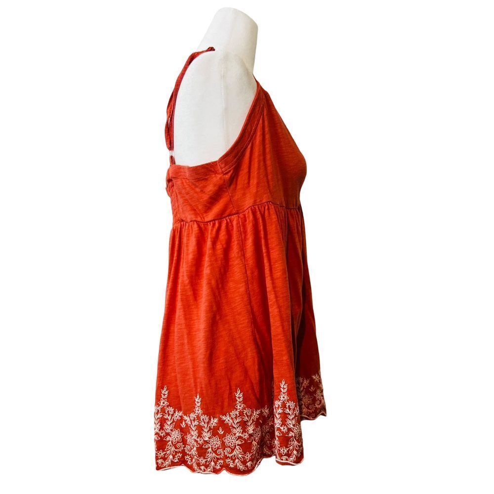 Torrid Adjustable Spaghetti Strap Embroidered Flo… - image 3